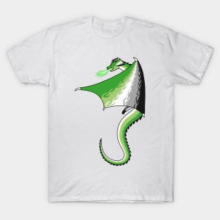 Fly With Pride, Dragon Series - Aromantic T-Shirt